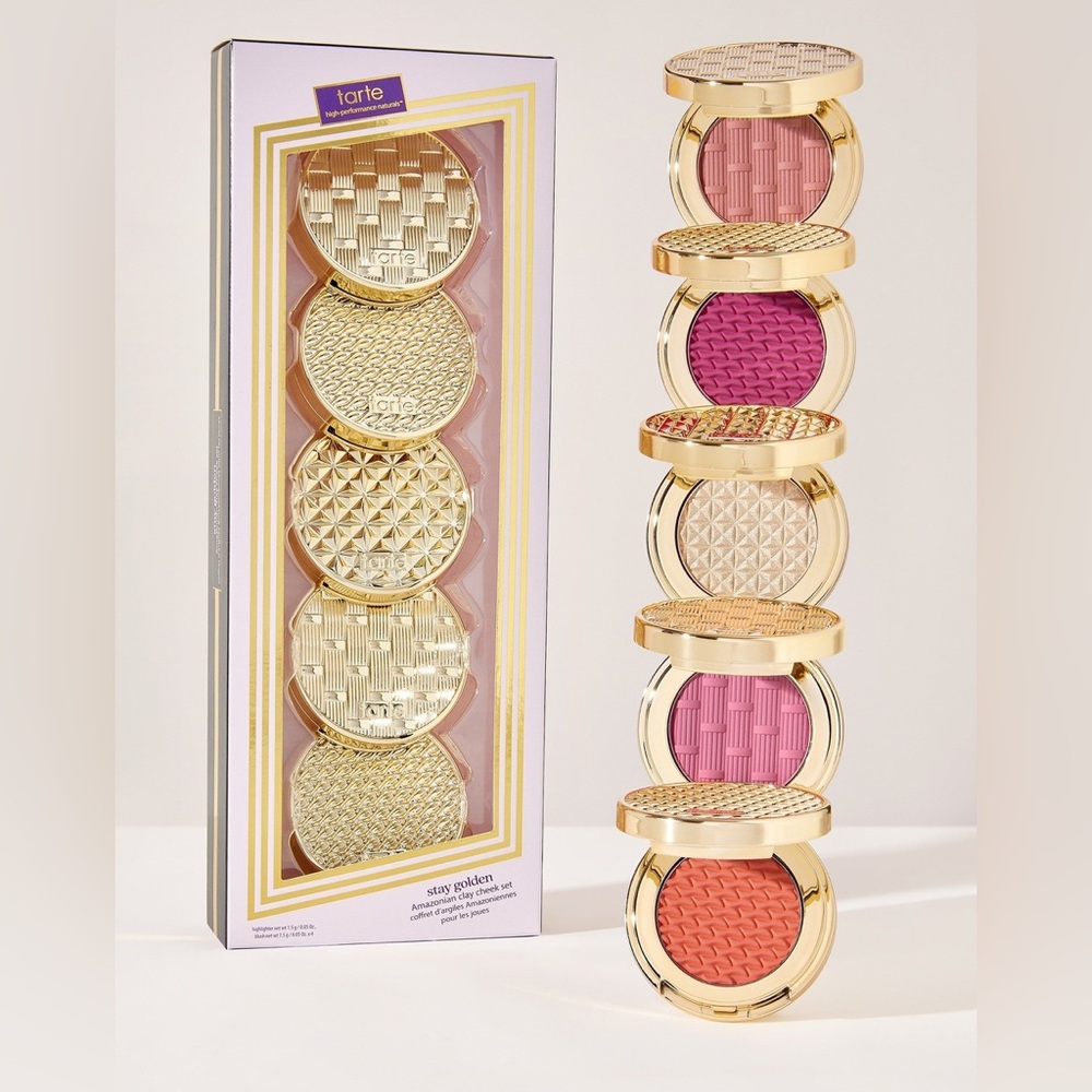 stay golden Amazonian clay cheek set